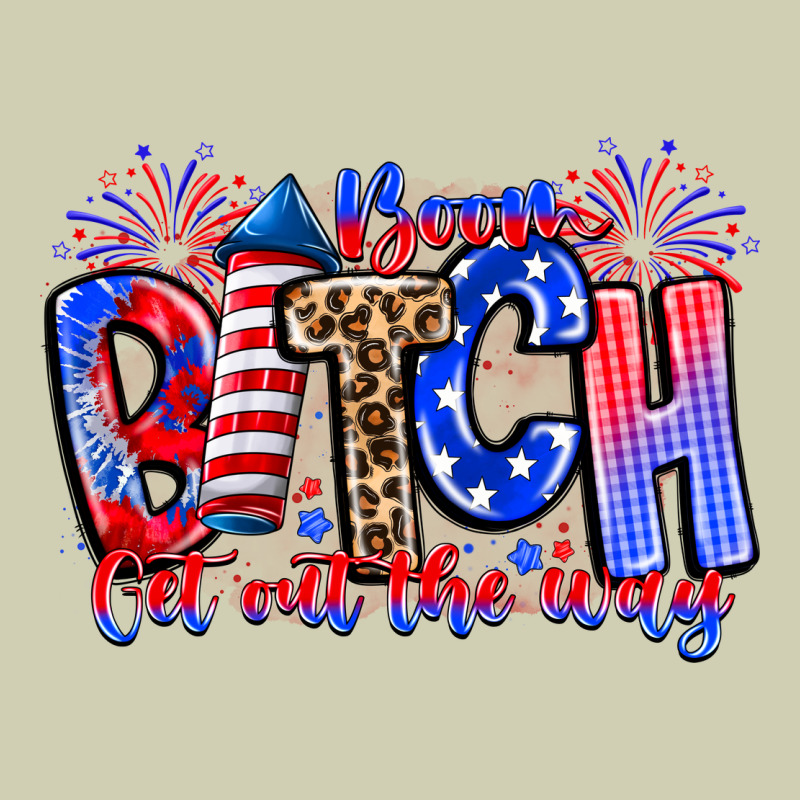 Boom Bitch Get Out The Way Heavy Core Tee by CowhideDigitalArt | Teevron