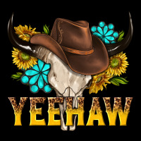 Yeehaw Bull Skull Urban Hoodie | Teevron