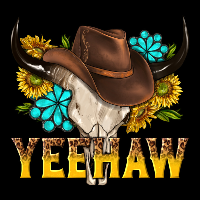 Yeehaw Bull Skull Urban Hoodie by NancyCooperArtShop | Teevron