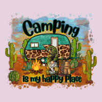 Camping Is My Happy Place Classic Tee | Teevron