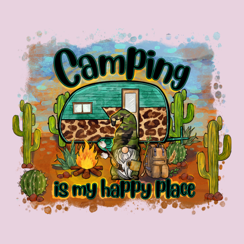 Camping Is My Happy Place Classic Tee by BarkalooDesign | Teevron