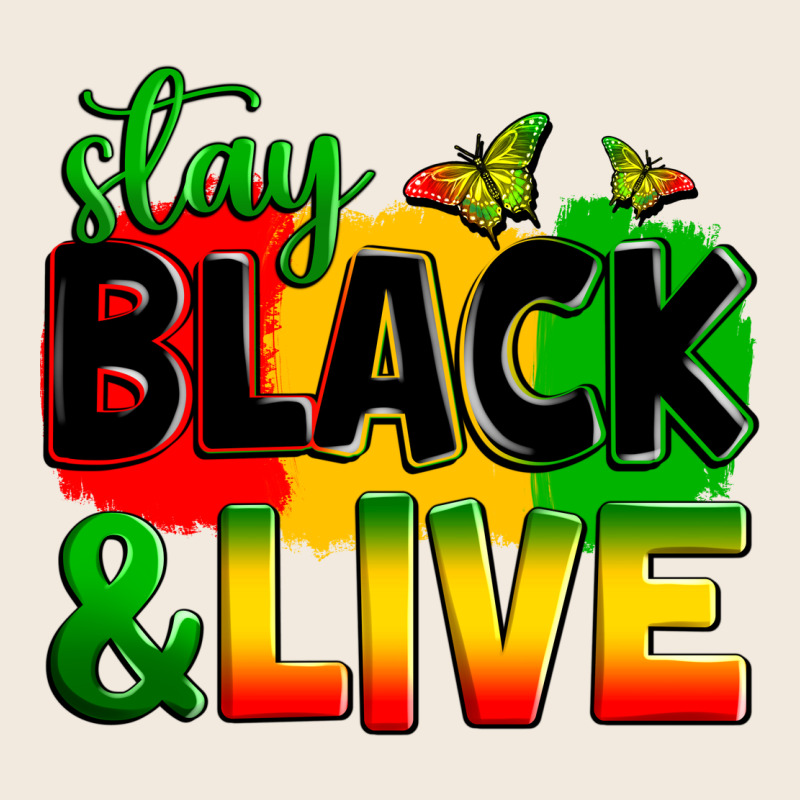 Stay Black And Live Zipper Hoodie by Zillion Design Studio | Teevron