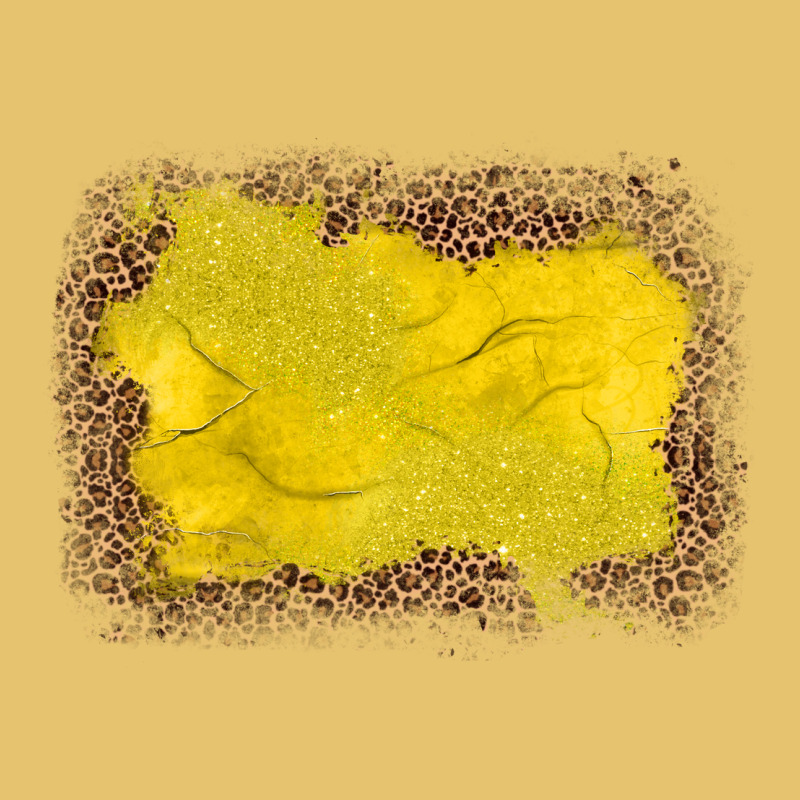 Gemstone Yellow Leopard Background Premium Sweatshirt by JahusDesignShop | Teevron