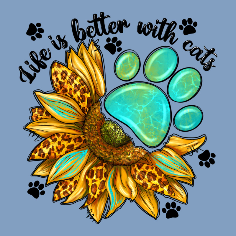 Life Is Better With Cats Urban Hoodie by NancyCooperArtShop | Teevron