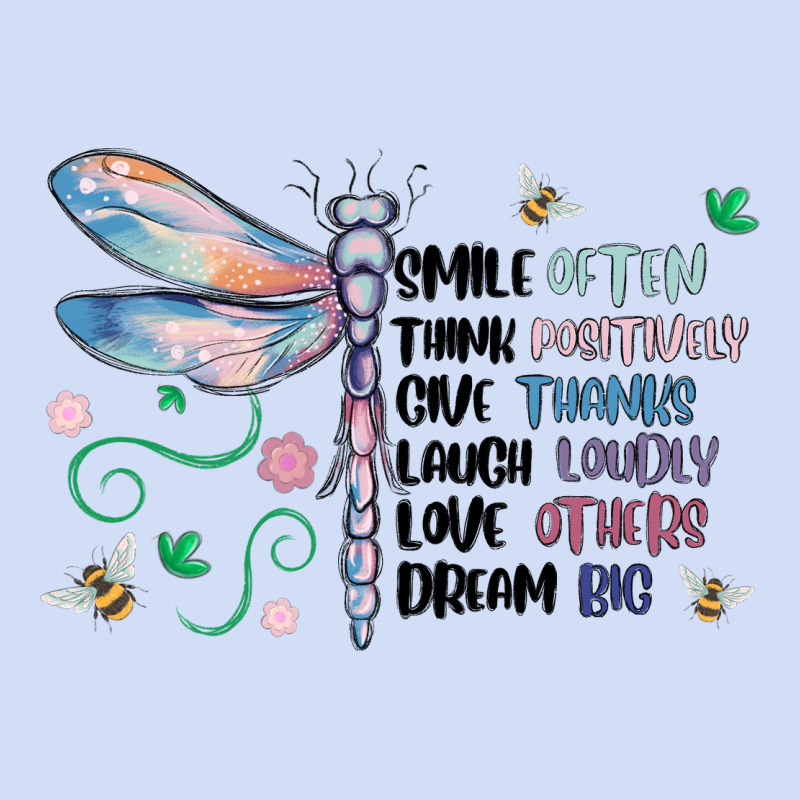 Dragonfly Smile Tink Give Laugh Love Dream Urban Hoodie by MaliasSmallBusiness | Teevron