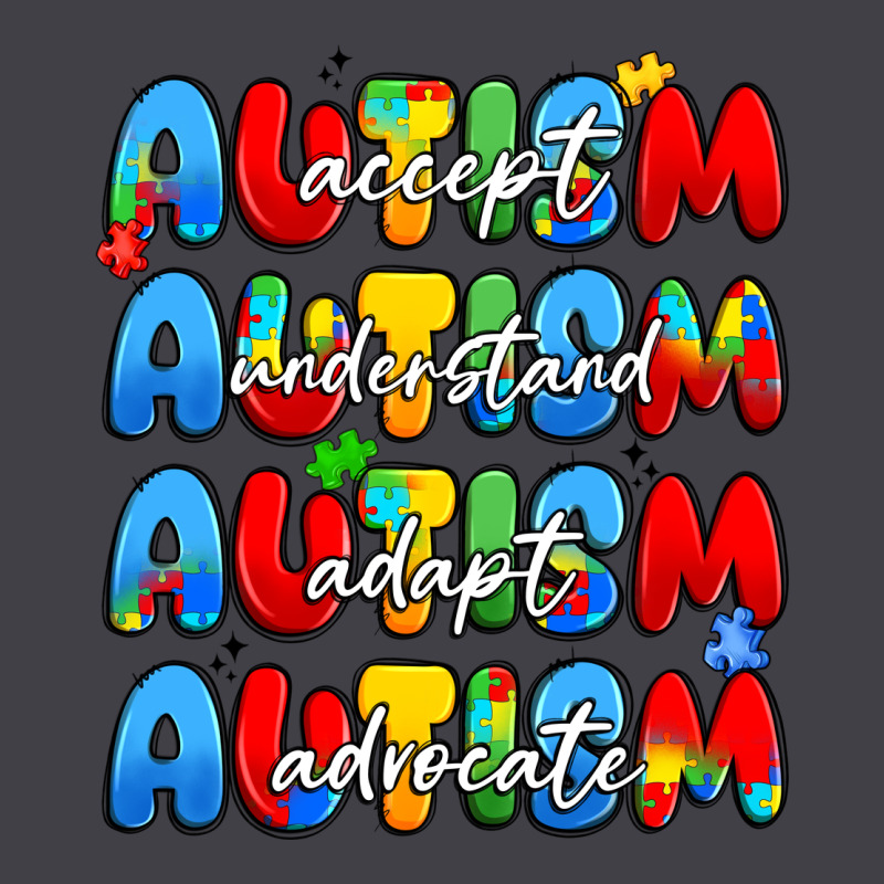 Autism Accept Understand Adopt Advocate Heavyweight Hoodie by JahusDesignShop | Teevron