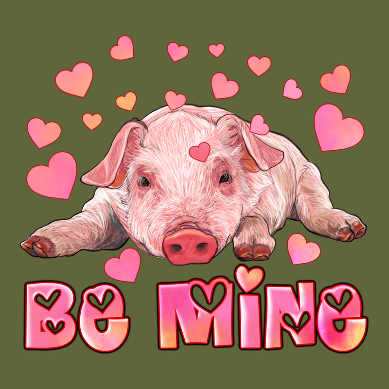 Be Mine Baby Pig Classic Tee by RanaPortraitStore | Teevron