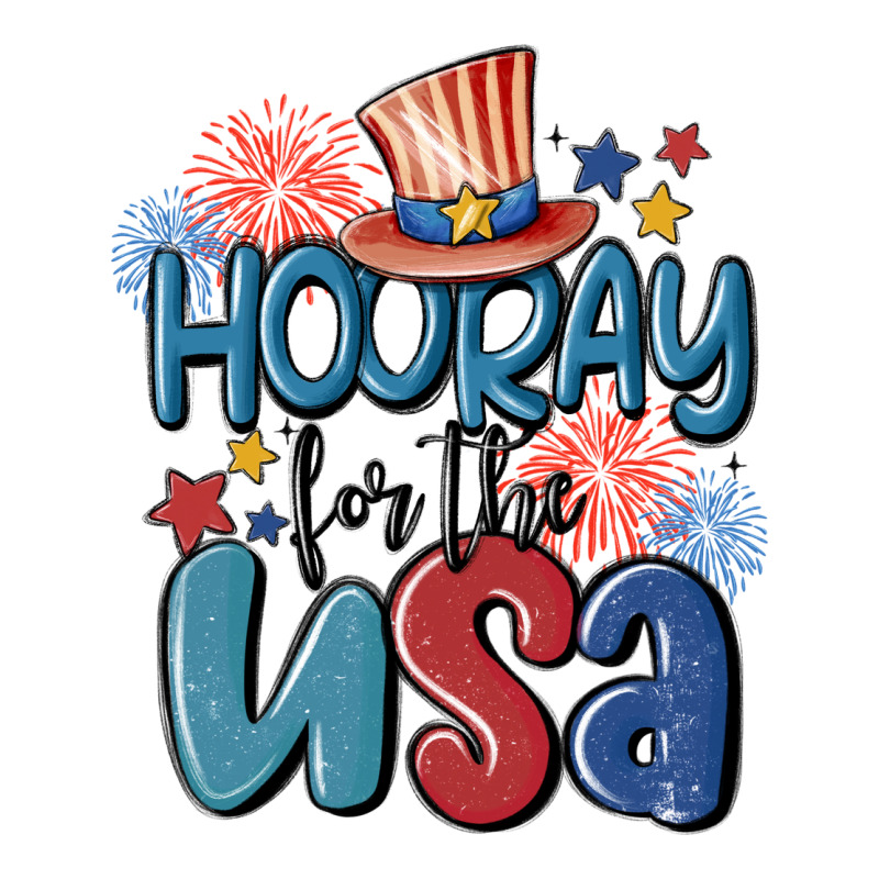 Hooray For The Usa Premium Hoodie by MaliasSmallBusiness | Teevron