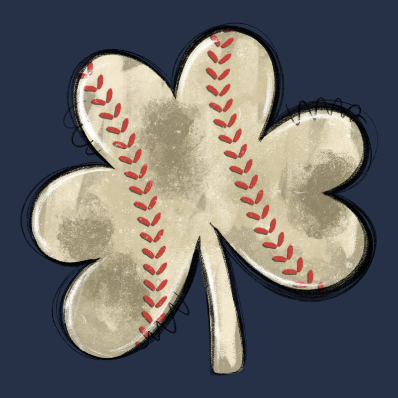 Baseball Distressed Shamrock Premium Hoodie by MaliasSmallBusiness | Teevron
