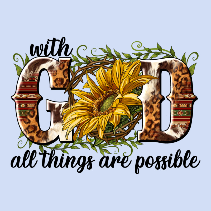 With God All Things Are Possible Urban Hoodie by NancyCooperArtShop | Teevron