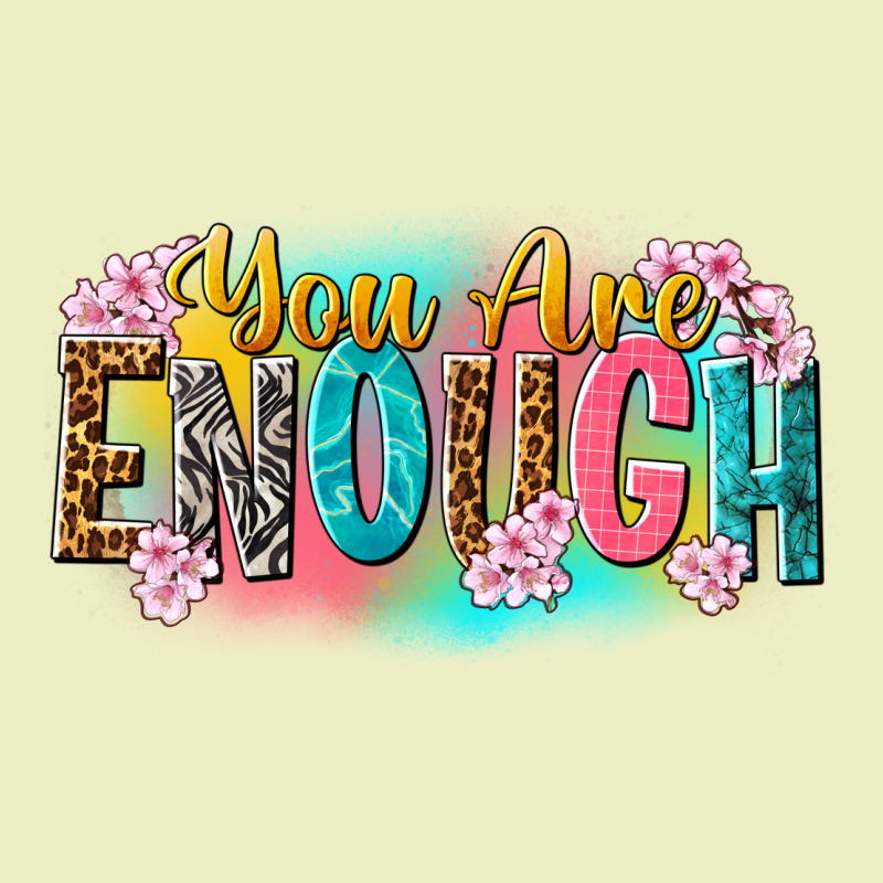 You Are Enough Urban Hoodie by NancyCooperArtShop | Teevron