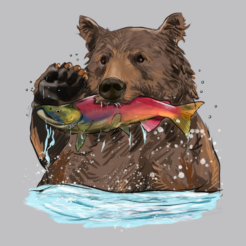 Mama Bear Haunting Fish Long Sleeve Tee by RanaPortraitStore | Teevron