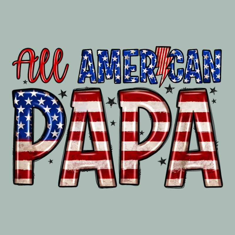 All American Papa Classic Tee by Zillion Design Studio | Teevron