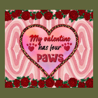 My Valentine Has Four Paws Classic Tee | Teevron