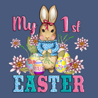 My First Easter With Baby Bunny And Eggs Vintage Hoodie | Teevron