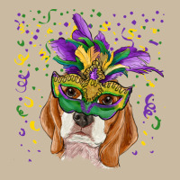 Mardi Gras  Mask Beagle Long Sleeve Tee | Teevron