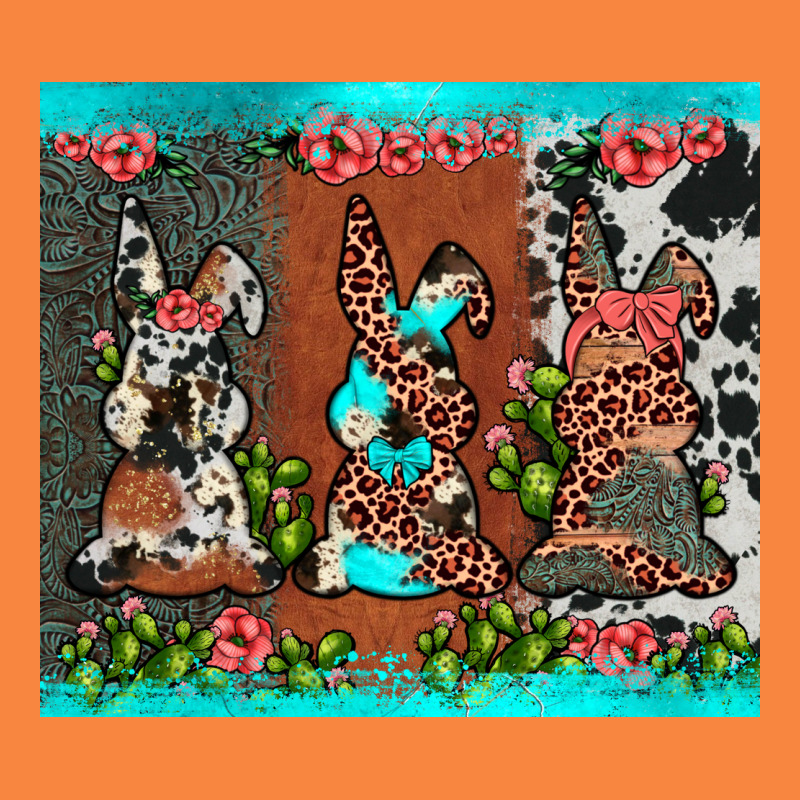 Easter Bunny's Leopard Cowhide Cactus Premium Sweatshirt by JahusDesignShop | Teevron