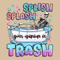 Splish Splash Your Opinion Is Trash Heavyweight Hoodie | Teevron