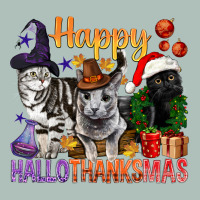 Happy Hallothanksmas Cats Heavyweight Hoodie | Teevron