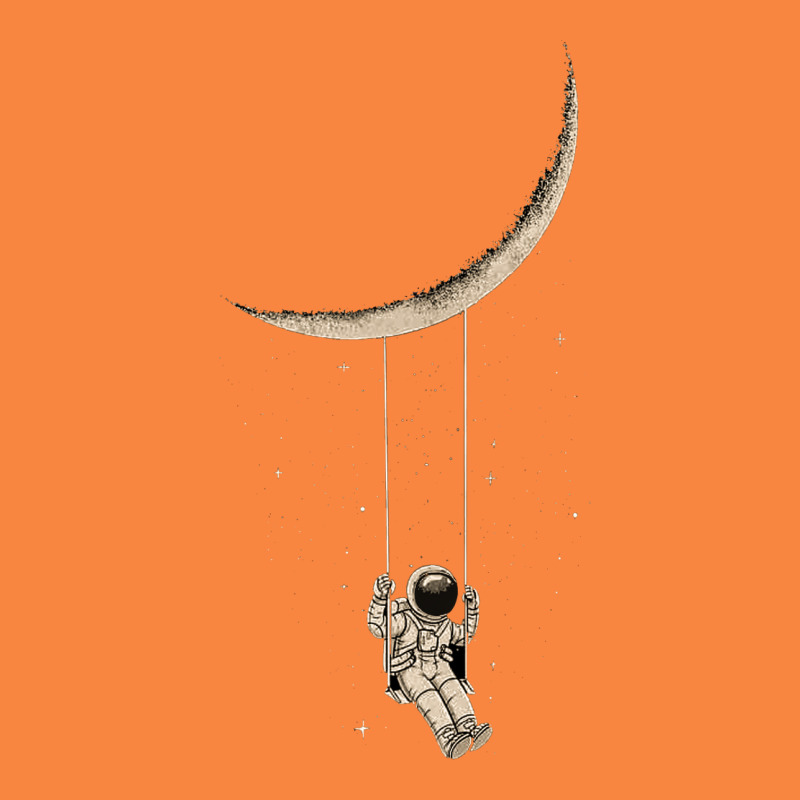 Astronaut Moon Swing Premium Sweatshirt by Bettercallsaul | Teevron
