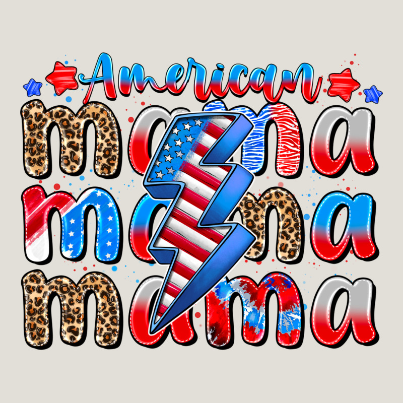 American Mama Heavy Core Tee by CowhideDigitalArt | Teevron