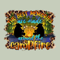 The Best Memories Are Made Around The Campfire Camping Ladies Tee | Teevron