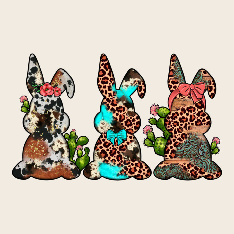 Leopard Cowhide Turquoise Cactus Bunny's Premium Sweatshirt by JahusDesignShop | Teevron