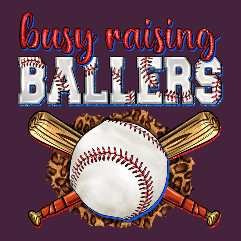 Busy Raising Ballers Baseball Long Sleeve Tee by texasbilliewilder | Teevron