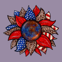 American Flag Leopard Sunflower Classic Tee | Teevron