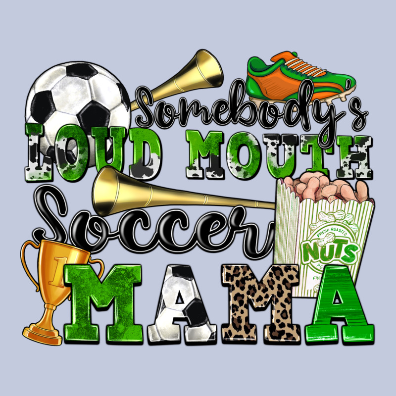 Somebody's Loud Mouth Soccer Mama Long Sleeve Tee by Zillion Design Studio | Teevron