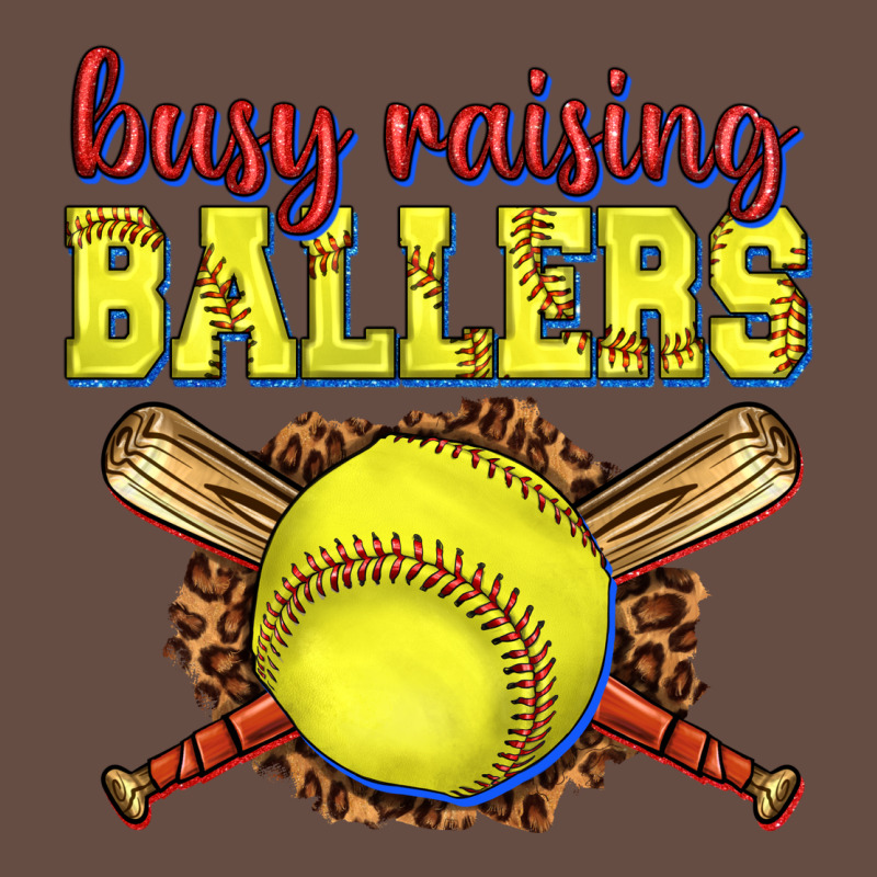 Busy Raising Ballers Softball Long Sleeve Tee by texasbilliewilder | Teevron