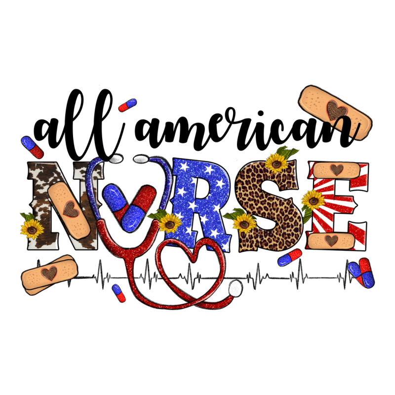 All American Nurse Premium Tee by Artiststas | Teevron