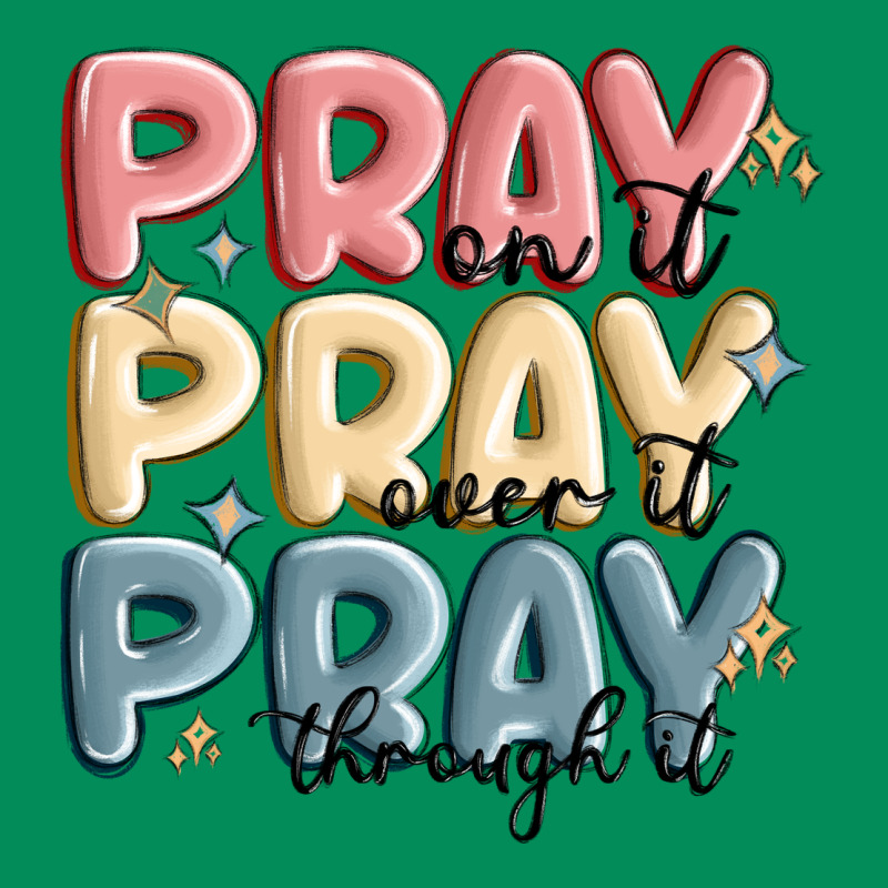 Pray On It Pray Over It Pray Through It Urban Hoodie by MaliasSmallBusiness | Teevron