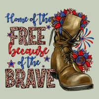 Home Of The Free Because Of The Brave Classic Tee | Teevron