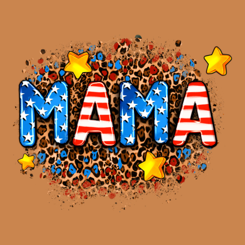 Usa Mama  Leopard Background Heavyweight Hoodie by AdoDesignShop | Teevron