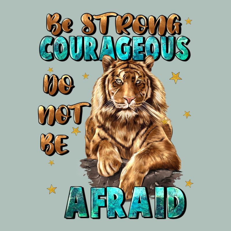 Be Strong And Courageous Heavyweight Hoodie by JahusDesignShop | Teevron