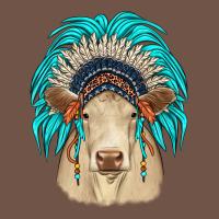 Charolais Indian Headdress Premium Sweatshirt | Teevron