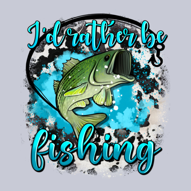 I D Rather Be Fishing Heavyweight Hoodie by AdoDesignShop | Teevron