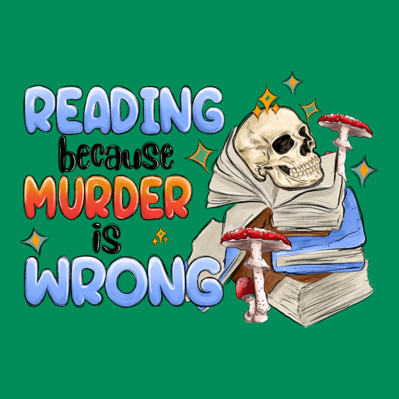 Reading Because Murder Is Wrong Urban Hoodie by MaliasSmallBusiness | Teevron