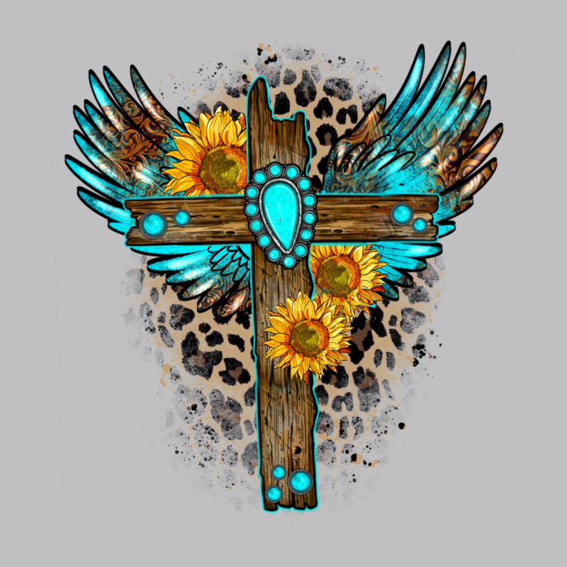 Gemstone Cross Long Sleeve Tee by Zillion Design Studio | Teevron