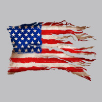 Tattered American Flag Classic Tee | Teevron
