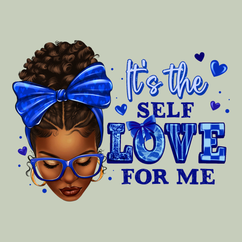 Sorority Colors It's The Self Love For Me Afro Wom Long Sleeve Tee by texasbilliewilder | Teevron