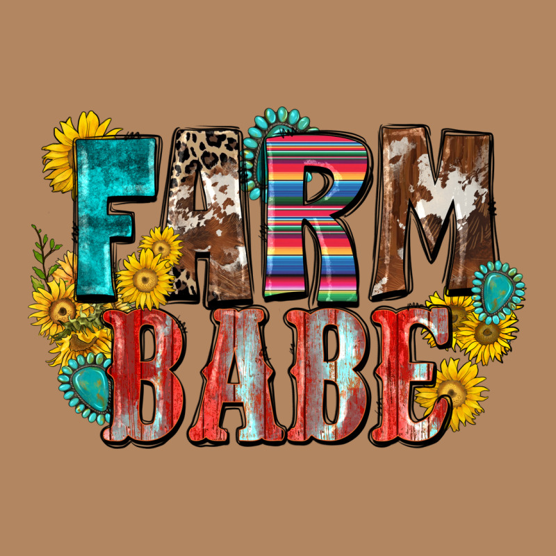 Farm Babe Long Sleeve Tee by Zillion Design Studio | Teevron