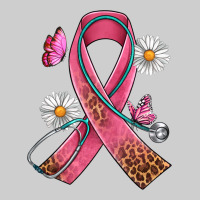 Cancer Ribbon Stethoscope Daisy Butterfly Premium Sweatshirt | Teevron