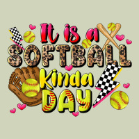It Is A Softball Kinda Day Heavyweight Hoodie | Teevron