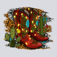 Christmas Cowboy Boots Zipper Hoodie | Teevron