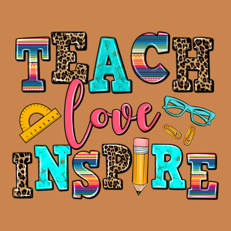 Teach Love Inspire Heavyweight Hoodie by AdoDesignShop | Teevron