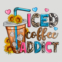 Iced Coffee Addict Zipper Hoodie | Teevron