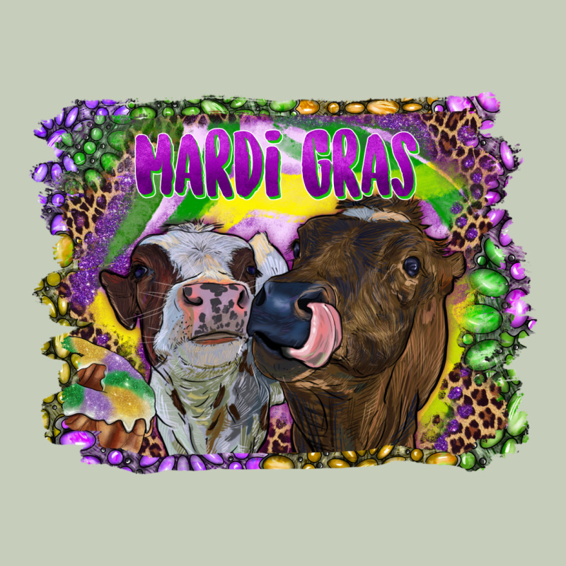 Mardi Gras Heifers Long Sleeve Tee by RanaPortraitStore | Teevron