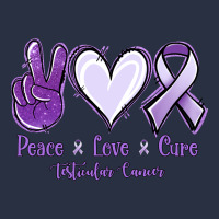 Peace Love Cure Testicular Cancer Urban Hoodie | Teevron